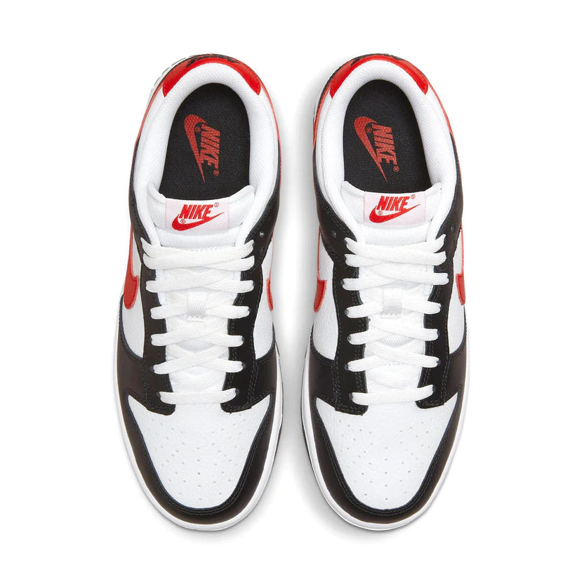 Nike Dunk Low Black White Red